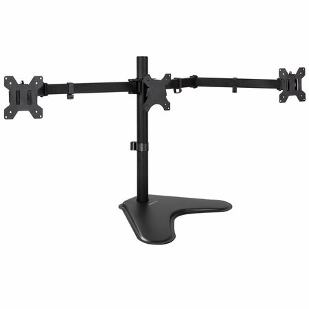 NO SLIP BATHTUB Mount-It Freestanding Full Motion Triple Monitor Stand for 17-27 in. Computer Screens MI-2789